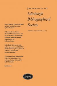 EBS Journal 2022 cover